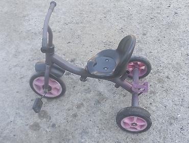 Велосипеды: Uşaq üçtəkərli velosiped - Metal karkaslı, ön pedallı klassik model - — 3