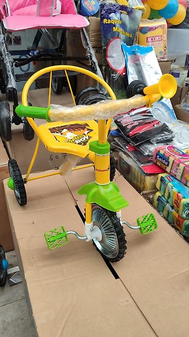 robot itin qiymeti: Uşaq üçtəkərli velosiped - Korpus: möhkəm metal çərçivə, ön və arxa — 3