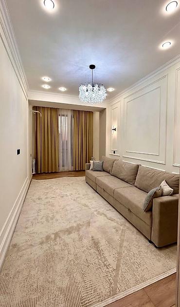 Продажа квартир: 2 комнаты, 82 м², Ак-Кеме Элитка, 3 этаж, Дизайнерский ремонт — 9