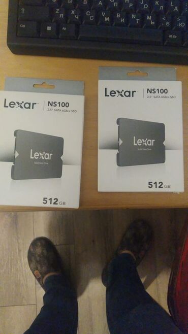 Kompüter və noutbuk aksesuarları: Daxili SSD disk 512 GB, 2.5", Yeni