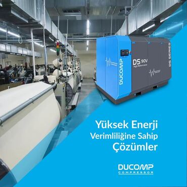 Kompressorlar: DUCOMP vidalı hava kompressorları – sənaye üçün etibarlı, yüksək — 11