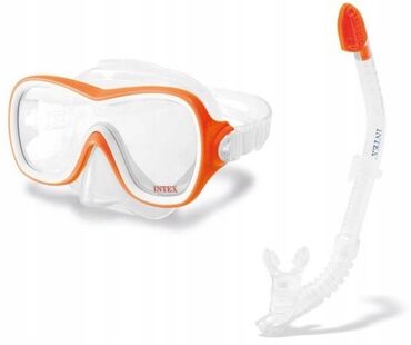 очки плавание: Набор для подводного плавания "Wave Rider Swim", от 8 лет (Intex