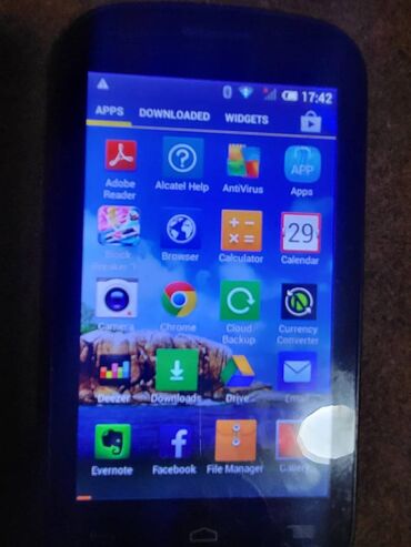 used phones: Alcatel Pop C2, bоја - Crna