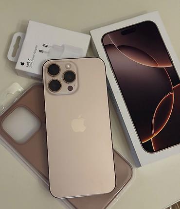 16 iphone: IPhone 16 Pro Max, 256 GB, Desert Titanium, Face ID — 8