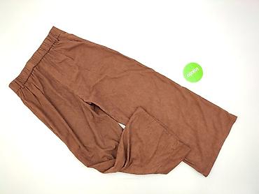 pull on trousers h: Spodnie materiałowe damskie, rozmiar L — 3