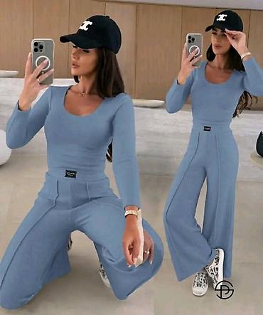 likra helanke: Komplet bluza dug rukav i donji deo trenerke. - Model uska bluza dugih — 3