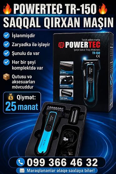 bluetooth qulaqciqlar qiymeti: Saç qırxan maşın, İşlənmiş, Ünvandan götürmə — 1