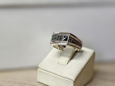 Серебряные кольца: Кольцо, Печатка, Проба 925, Мужские, Новый