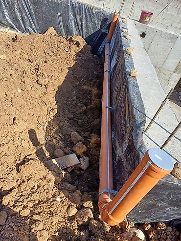 Канализационные работы: Монтаж наружной канализации и дренажа под ключ - Прокладка самотечных — 4