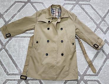 продаю тренч: Плащ-тренч Burberry для девочки, на 1 класс. - Модель: классический — 1