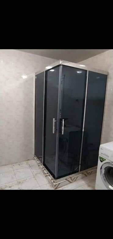 Duş kabinaları, arakəsmələr: Yeni Üstü açıq kabina, Künc üçün, Pulsuz çatdırılma — 1