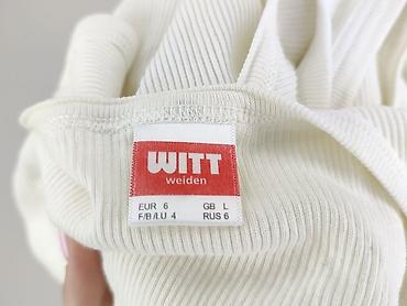 yabaohan: White, Top damski, rozmiar L — 4