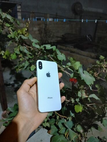 iphone 6 qiyməti: IPhone X, 256 GB, Ağ, Face ID