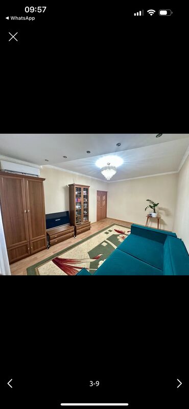 продаю 1 комнатную квартиру: 1 бөлмө, 36 кв. м, 105-серия, 1 кабат, Евроремонт