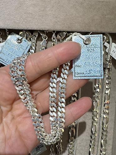 Серебряные цепочки: Цепочка, Проба 925, Унисекс — 4