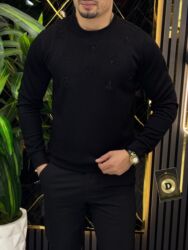 Sviterlər: Sviter, Louis Vuitton, 3XL, rəng - Qara — 9