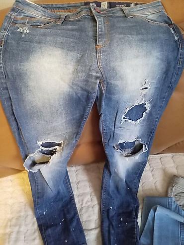 Farmerke: Ženske pantalone – set od 4 para - Farmerke skinny kroja, tamno-plavi — 1