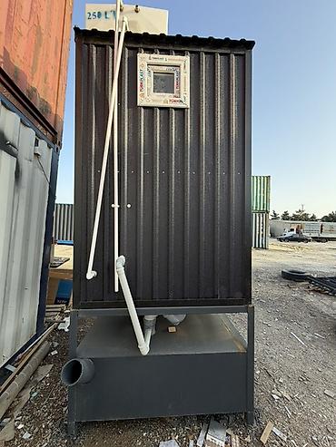 nasoslar və hidroforlar: Metal karkaslı, konteyner tipli mobil tualet kabinəsi - Ölçü — 7