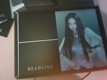 dvd ssd: BLACKPINK – “Deadline” albom seti Məhsul təsviri: - Rəsmi BLACKPINK — 8