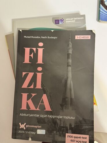 ответы физика тгдк: Abituriyentlər üçün nəzərdə tutulmuş "Fizika" dərsliyi. Bu kitab Murad