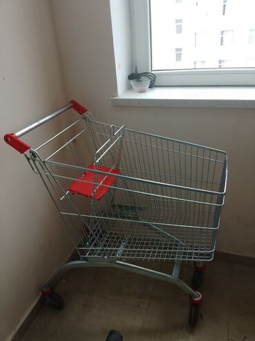 Mağaza arabaları: 120 l, Metal, Ünvandan götürmə