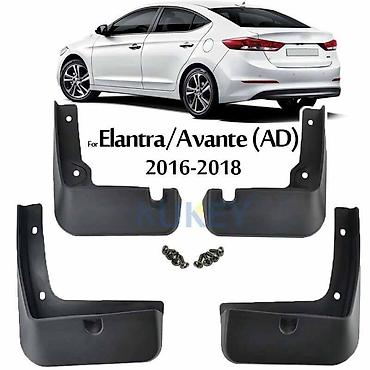 sulu: Hyundai Elantra 2016-2018 modeli üçün orijinal ön və arxa palçıq — 1