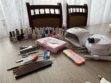 Profesional manikür üçün tam dəst - UV/LED lampa – gel lakların