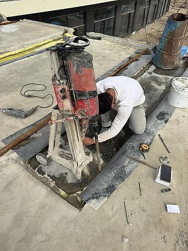 şaxta baba: Beton kəsimi və diamant qazma xidməti - Divar, tavan və döşəmələrdə — 4