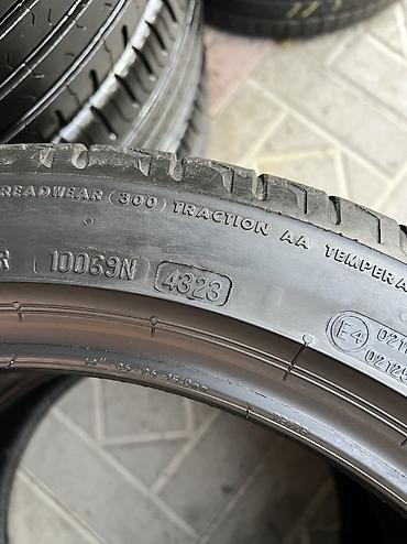 разноширокие: Шины 255 / 40 / R 18, Лето, Б/у, Пара, Германия, Bridgestone — 6