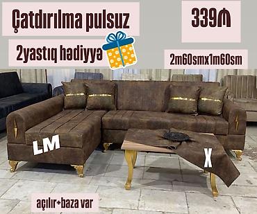 puflar: *⚜️Künc divanlar⚜️* Yeni və sifarişlə Qiymət : *339₼* Ölçü — 1