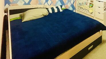 функциональные кровати для дома: Эки кишилик керебет, Without a mattress, узуну - 200 см