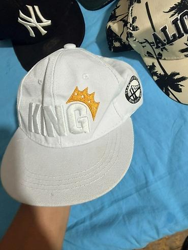 capa: Kepka, Prada, İşlənmiş, rəng - Qara, One size — 2