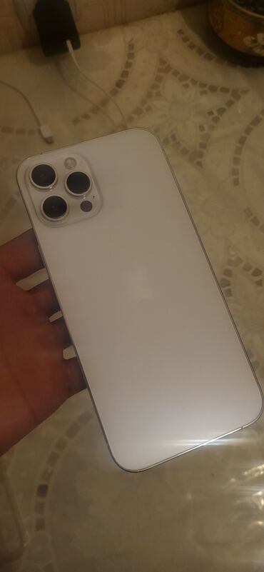 lords mobile: IPhone 12 Pro Max, 128 GB, Ağ, Face ID, Simsiz şarj