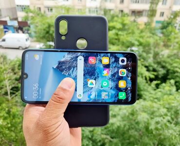 телефон лж: Redmi, Redmi Note 7 Pro, Б/у, 128 ГБ, цвет - Синий, 2 SIM