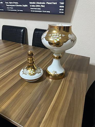 Вазы: Одна ваза, Богемское стекло — 2