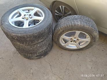 руль chevrolet: Колеса в сборе 195 / R 15, Зима, Б/у, Комплект, Легковые, отверстий - 5 — 2