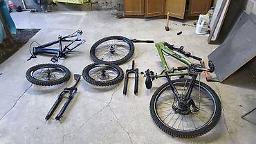 Велозапчасти: MTB-комплект для сборки хардтейла/двухподвеса (разрозненные детали) — 15