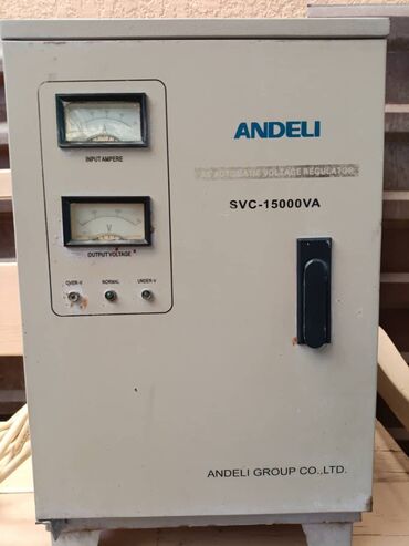 Диваны: Продаю автоматический стабилизатор Andelli 15кВа, однофазный в хорошем