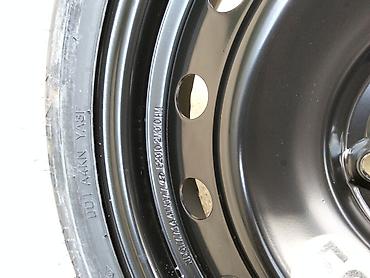 wrangler teker: Kompakt ehtiyat təkər (space saver) – Kumho T135/80D17 103M - Ölçü — 3