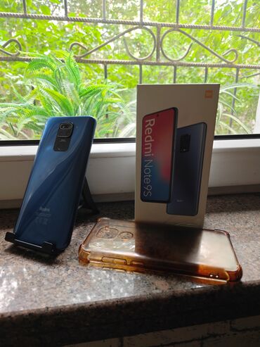 ddr4 16gb: Redmi, Redmi Note 9, Колдонулган, 128 ГБ, түсү - Көк, 2 SIM