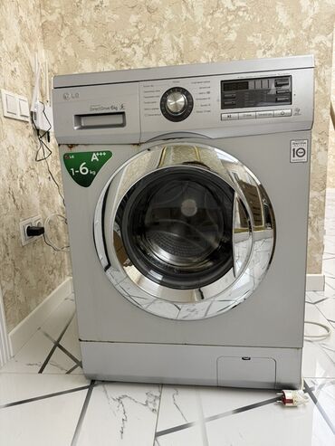 Paltaryuyan maşın LG, 6 kq, İşlənmiş, Avtomat, Qurutmasız, Kredit yoxdur