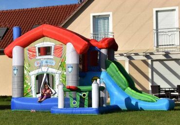 Igračke: Vesela igraonica na naduvavanje - Vesela kuća 9515 Dimenzije: 455 x