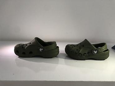 кроксы крокс crocs: Сабо, 52, Crocs, Б/у, цвет - Зеленый — 1