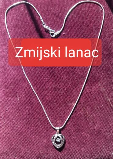 Ogrlice: Ogrlica sa priveskom, Materijal: Cirkon — 13