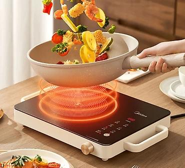 device: Индукционная Плита Midea MC-HW2210, 220 В. ﻿1. Не требовательный — 2