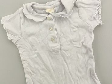 sukienka biala koszulowa: Koszulka, 12-18 m, stan - Dobry