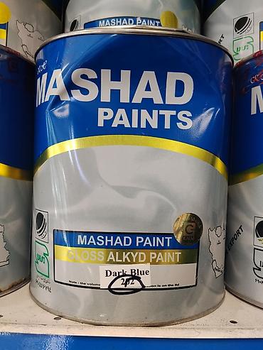 эмал: Краска Mashad Paints — глянцевая алкидная - Тип: Gloss Alkyd Paint — 1