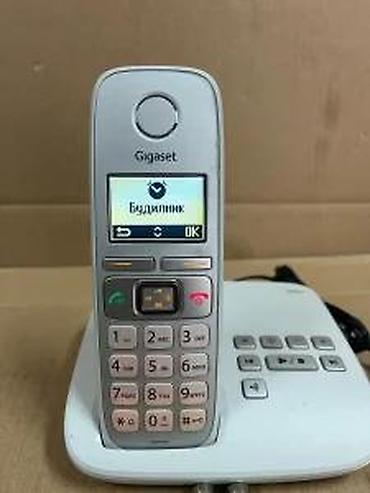 Fiksni telefoni: Gigaset E310A bežični fiksni telefon sa bazom i sekretaricom - Model — 8