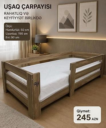 uşaq doşək: Uşaq çarpayısı – rahatlıq və keyfiyyət birlikdə - Ölçü: hündürlük 50 — 1