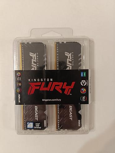 Оперативная память (RAM) для ПК, Б/у, Kingston Fury, 32 ГБ, DDR4, 3600 МГц at lalafo.kg Оперативная память (RAM) для ПК, Б/у, Kingston Fury, 32 ГБ, DDR4, 3600 МГц